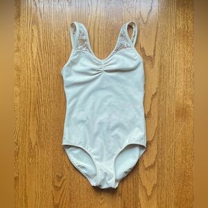 Eleve Dancewear Kids Ivory Lace Leotard, size L